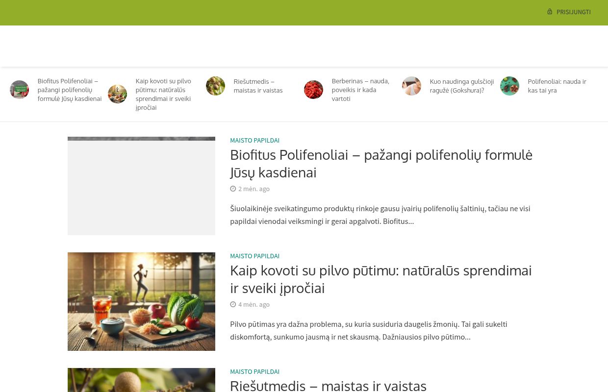 SveikaTiesa.lt | Biofitus šeima