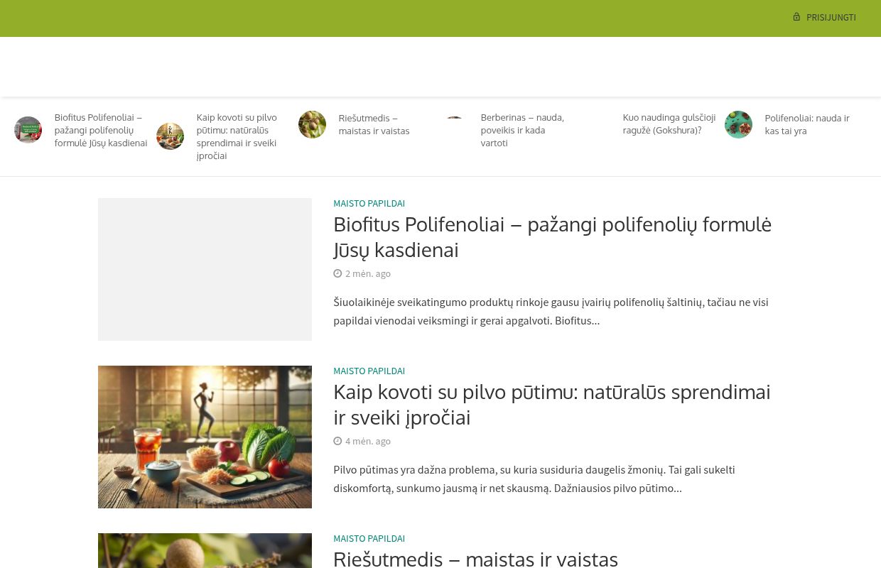 SveikaTiesa.lt | Biofitus šeima