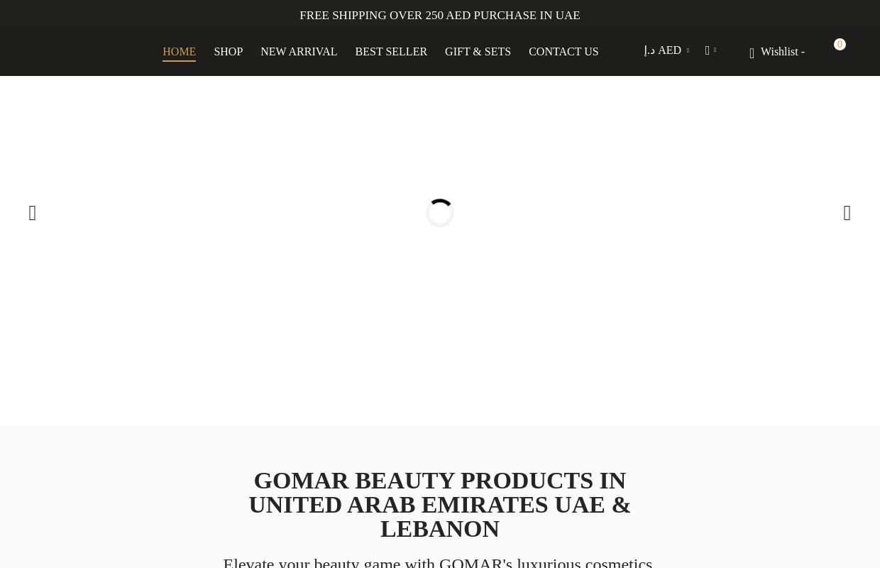 Gomar Beauty Products in UAE, Dubai & Lebanon | Shop Now