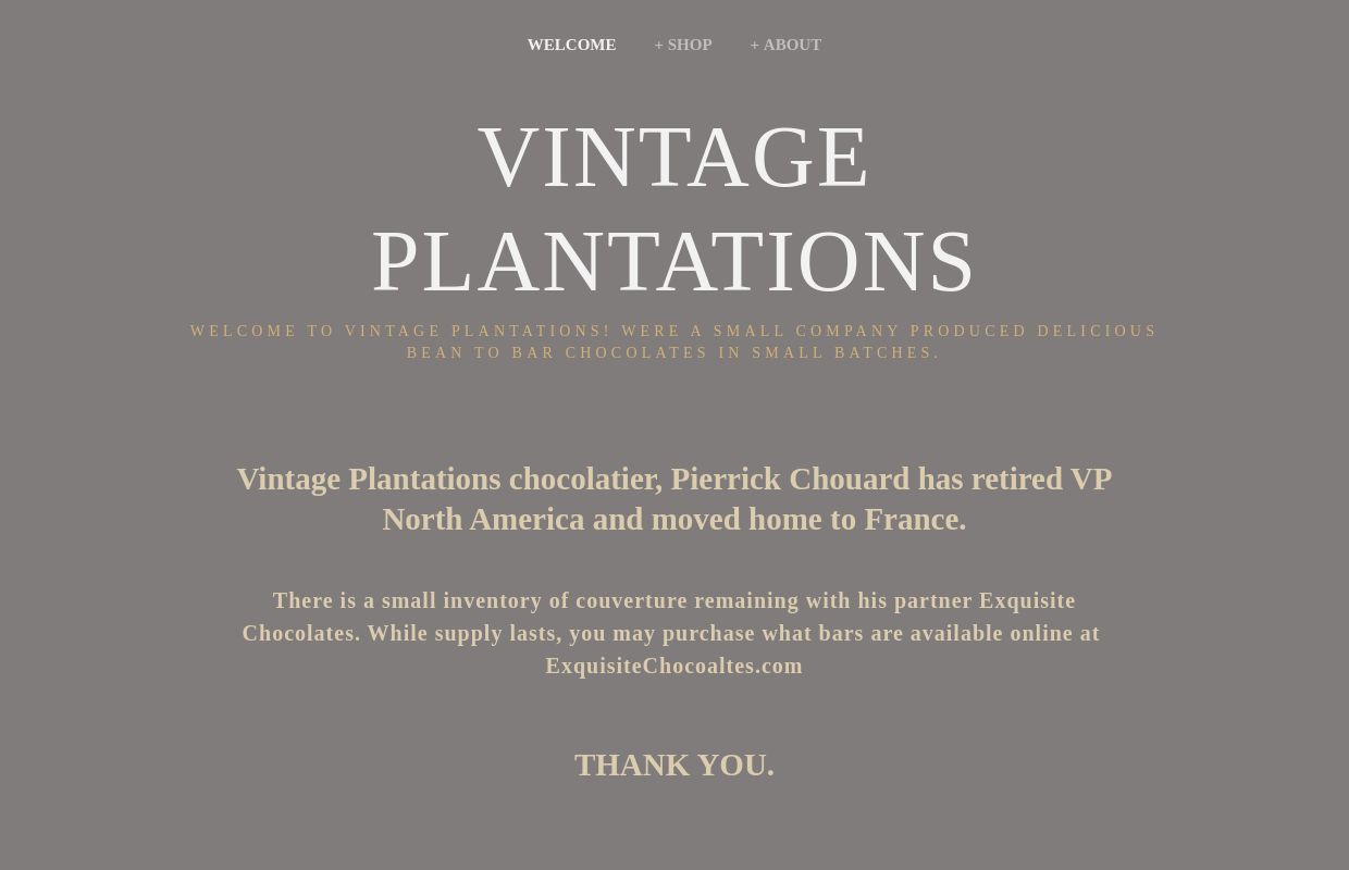 Vintage Plantations