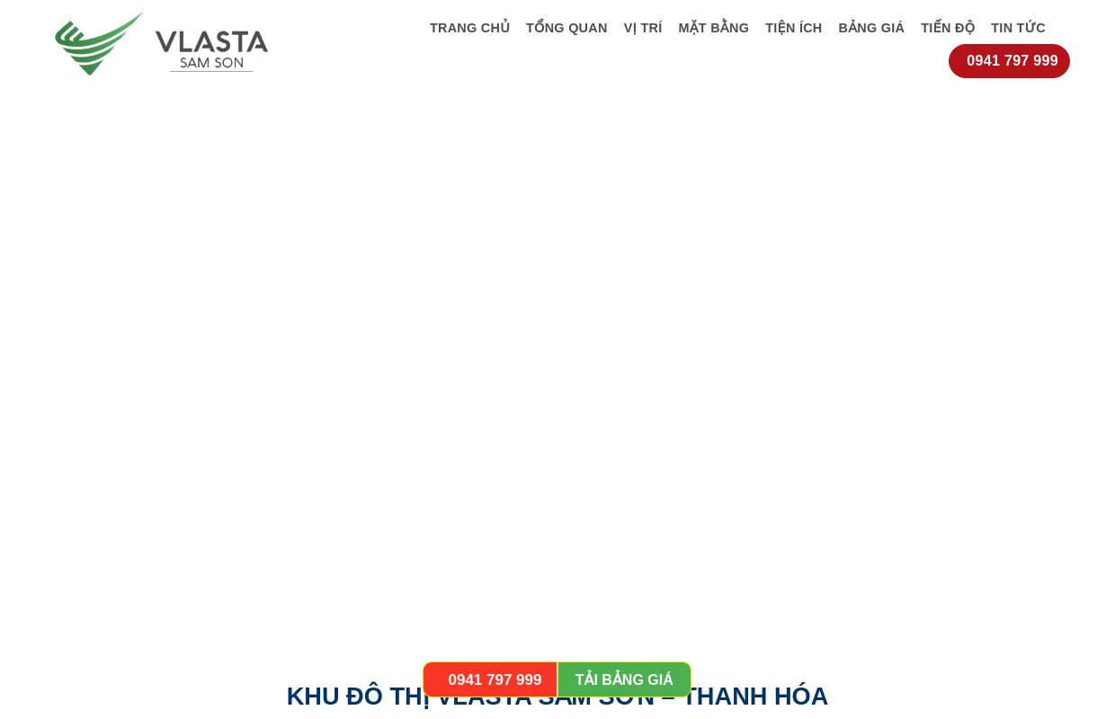 Vlasta Sầm Sơn Thanh Hóa | Bảng giá gốc Chủ đầu tư Văn Phú