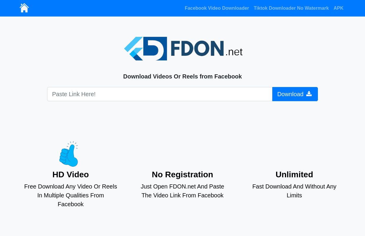 Facebook Video Downloader - FB Grabber