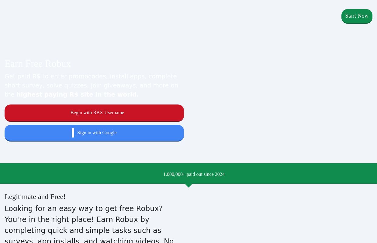 RBXZone - Earn Free Robux