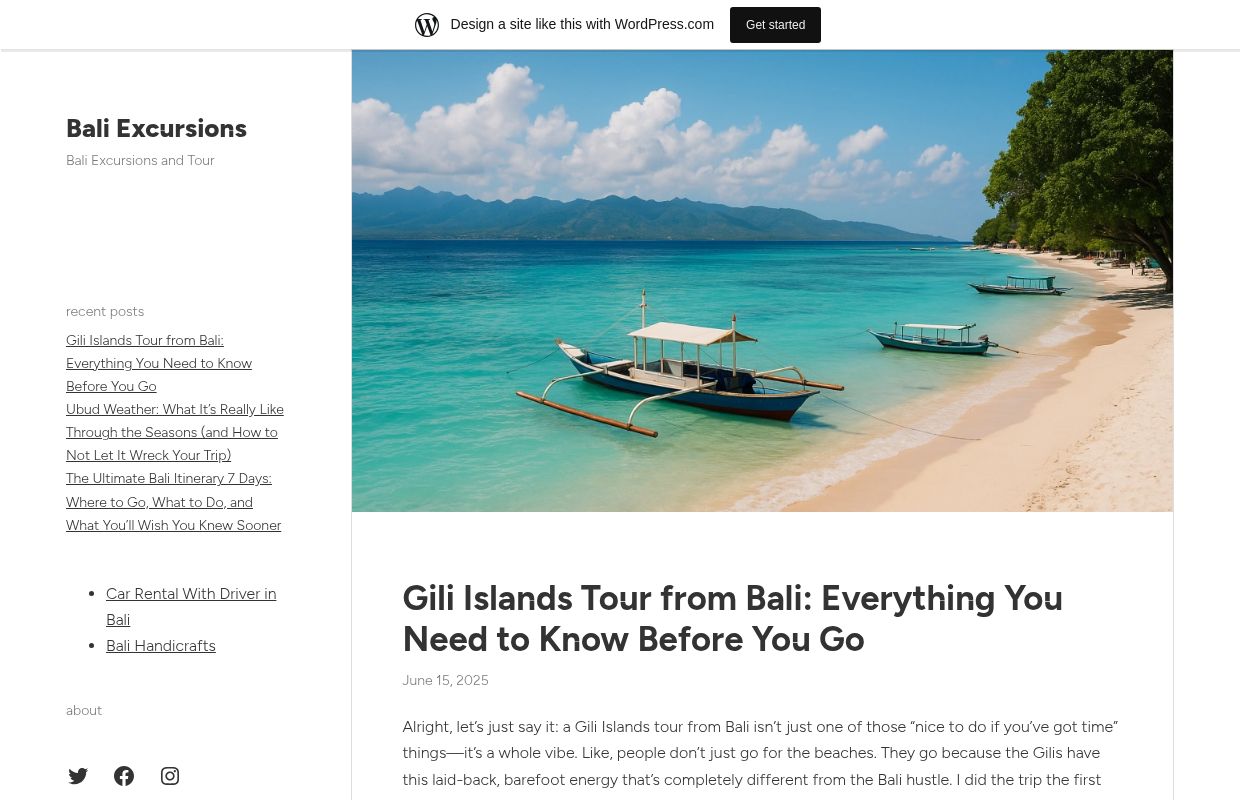Bali Excursions – Bali Excursions and Tour