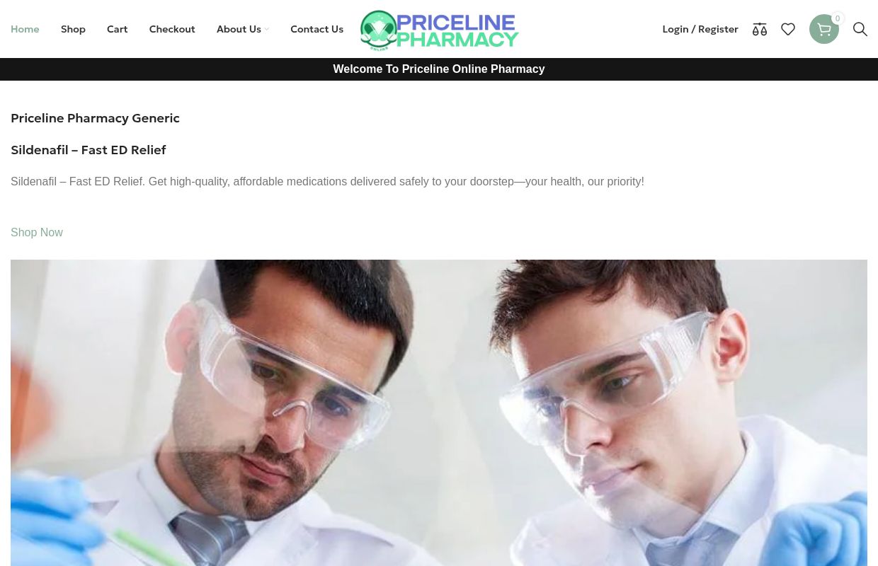 Priceline Pharmacy Generic Sildenafil – Fast ED Relief