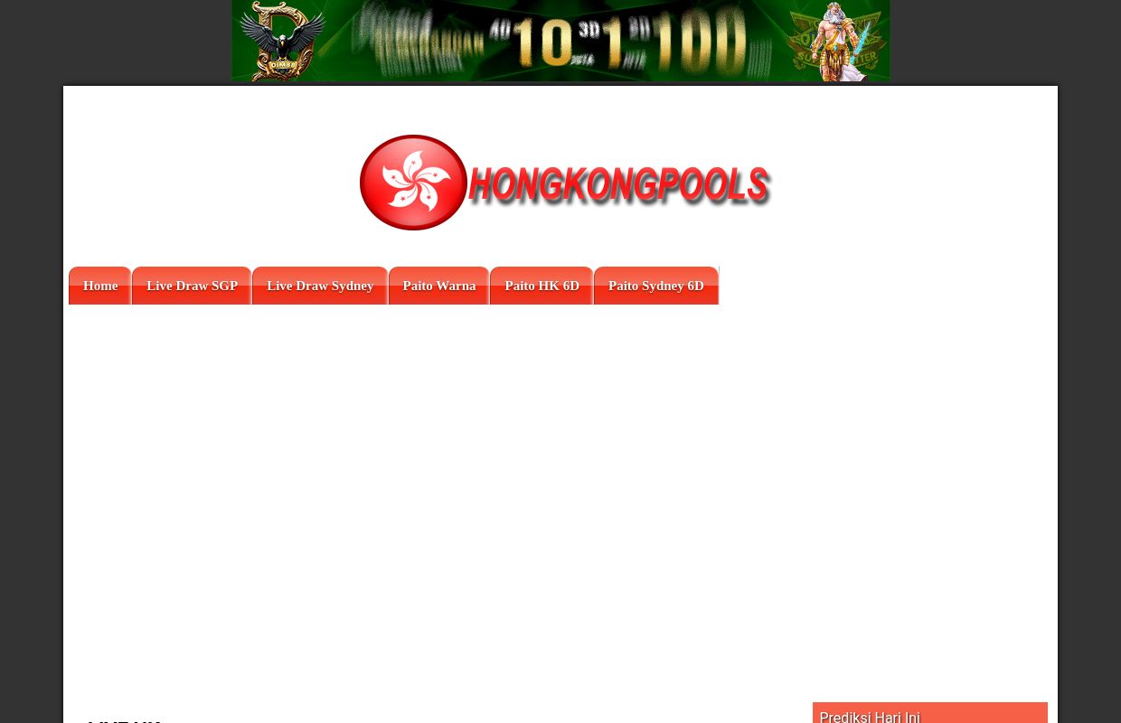 LIVE HK - LIVE DRAW HK