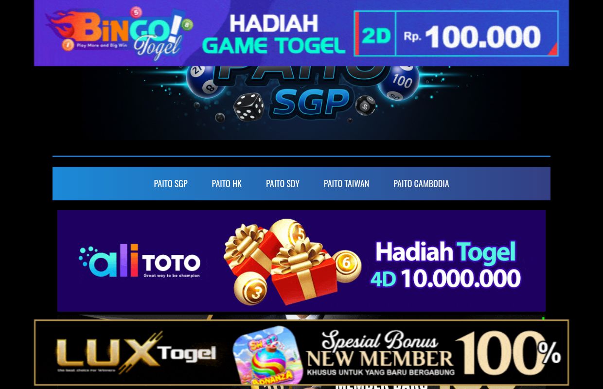Paito SGP - Paito Warna SGP - Paito Data Singapore