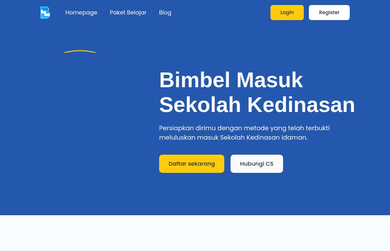 
          Homepage 
          - Belajar Bertahap
        