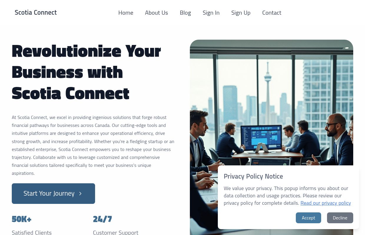 Scotia Connect: Your Trusted Business Partner in Canada