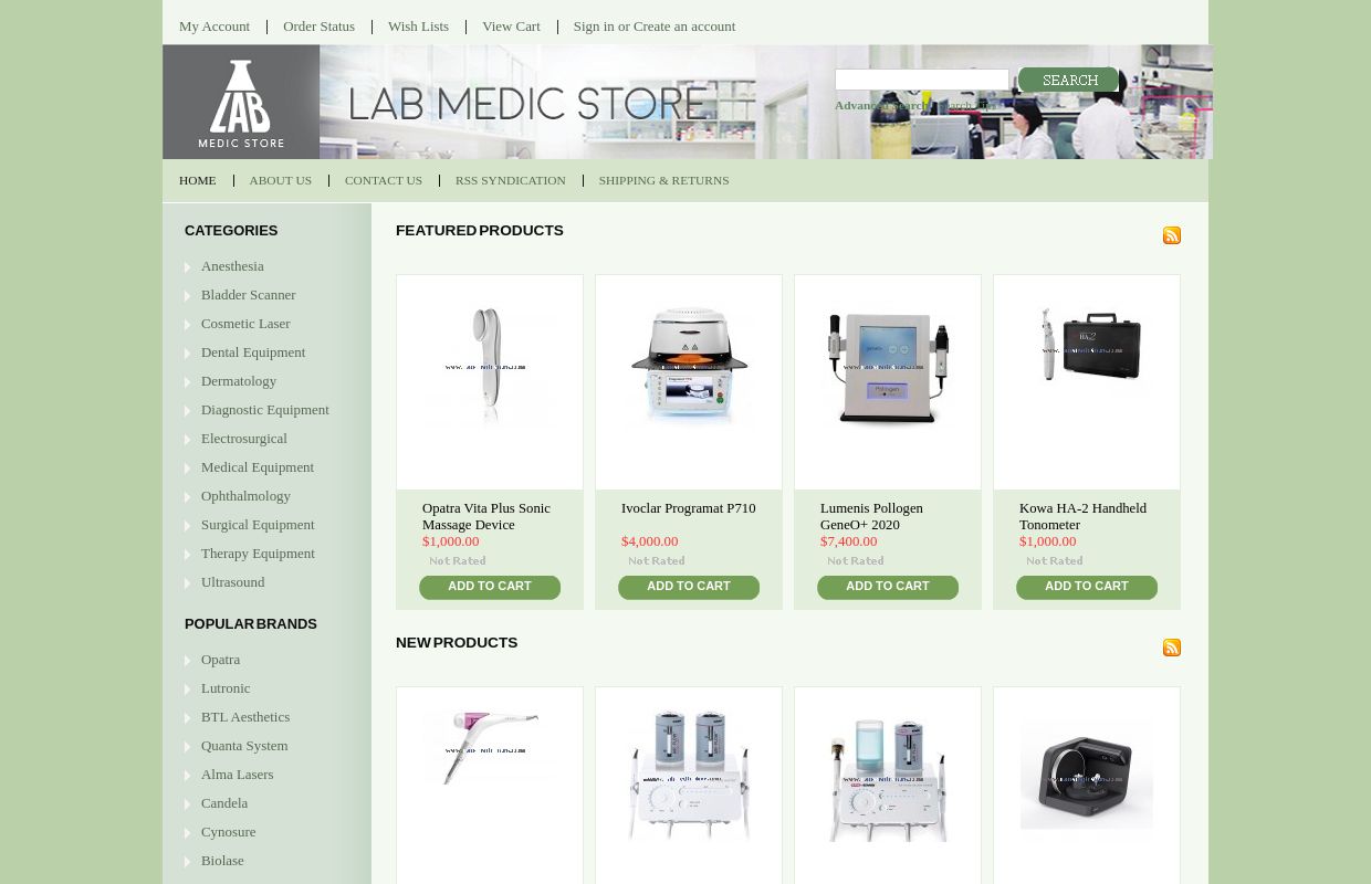 LabMedicStore, Inc - Online marketplace buying medical equipment