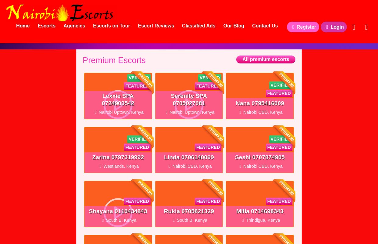 Escorts in Nairobi | Nairobi Escorts - Nairobi Hot Escorts