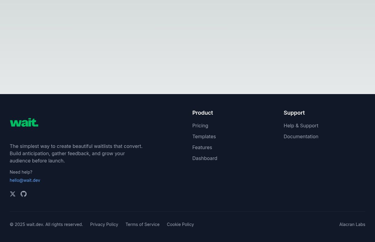 Waitlist Software for SaaS - Launch in Under 60 Seconds | wait.dev