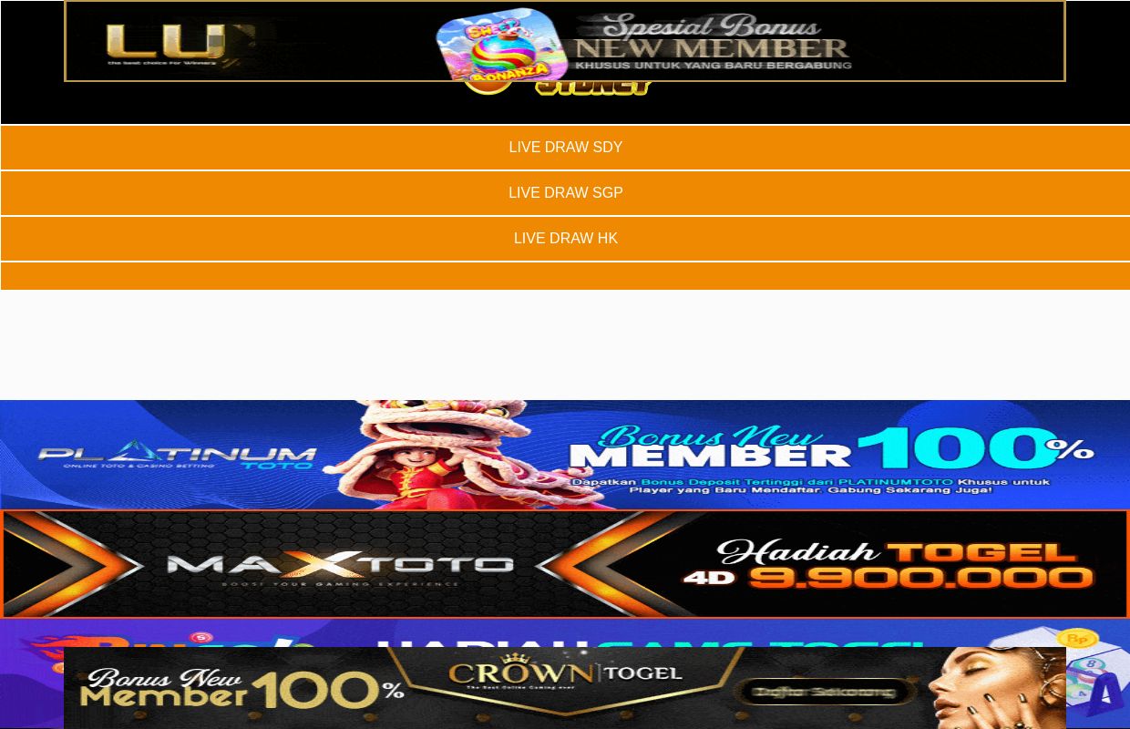 Live Draw Sydney - Live Result SDY - Live Sydney - Live Draw SDY