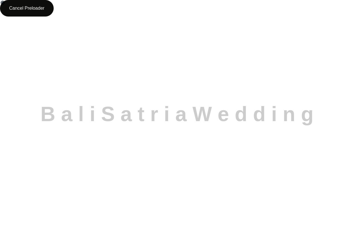 Bali Wedding Services Organizer
