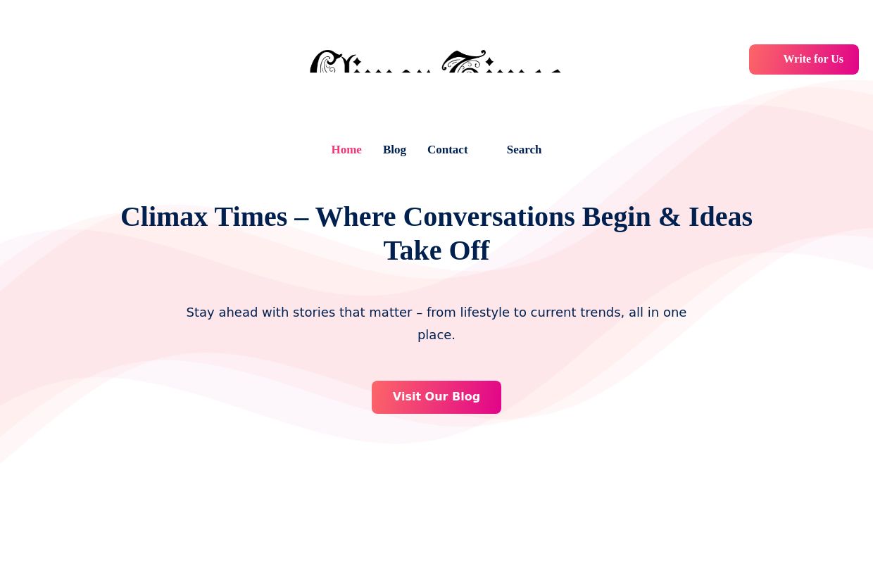 Climax Times - Where Conversations Begin & Ideas Take Off