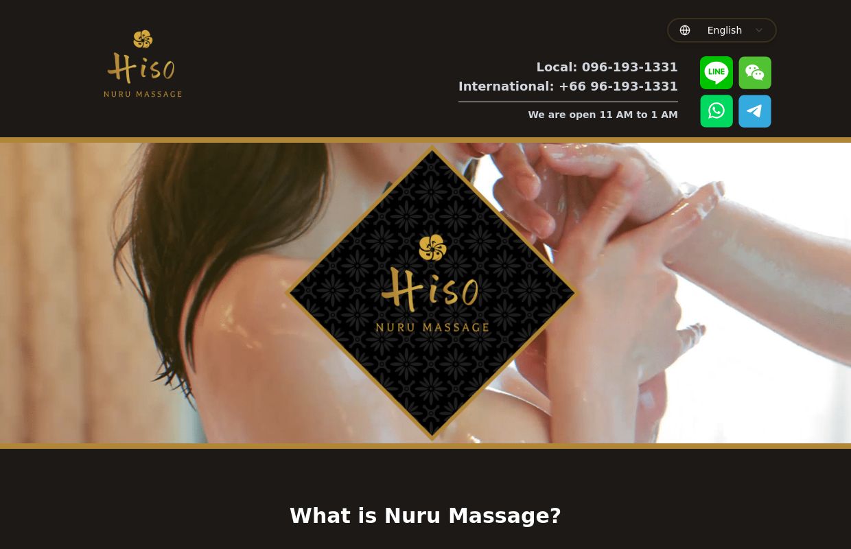 Hiso Nuru Massage