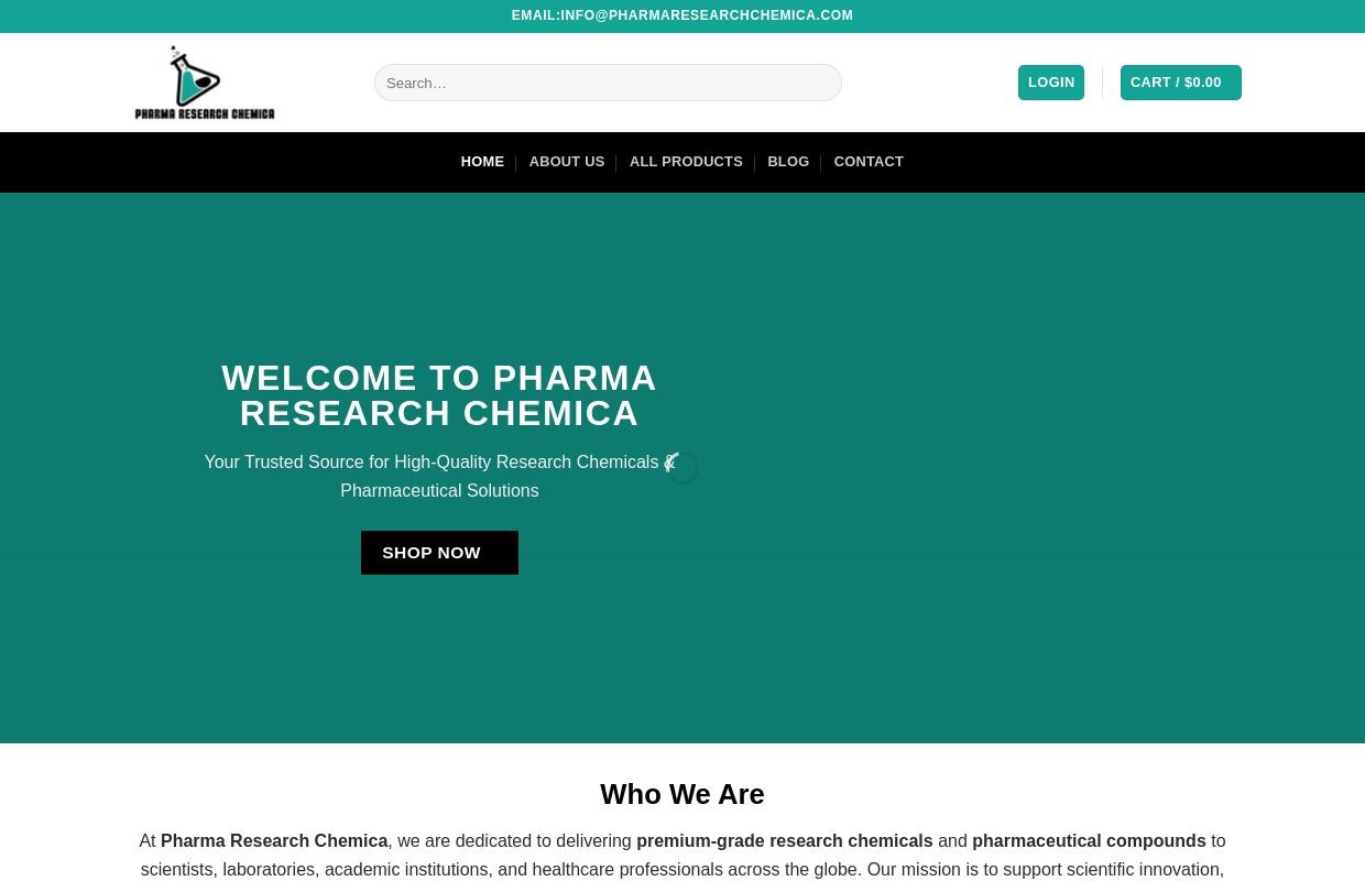 Pharma Research Chemica – Trusted Lab Supplier