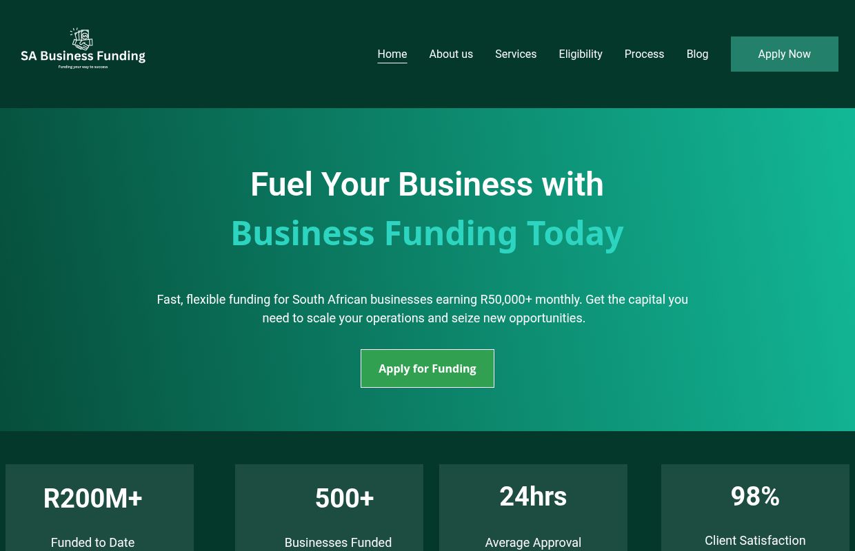 SA Business Funding - Fast Capital for Growing Businesses | SA Business Funding