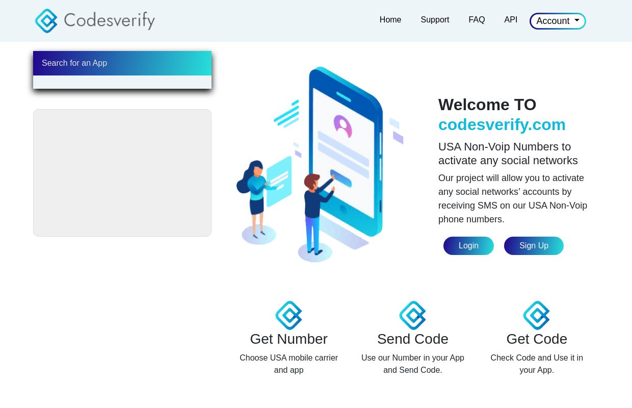 Codes verify 100% free SMS. Account activations via SMS
