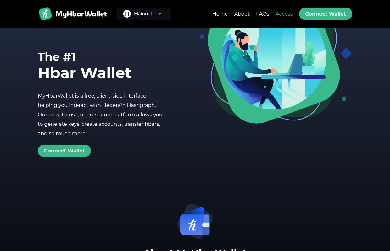 MyHbarWallet - #1 Hbar Wallet for Hedera Hashgraph