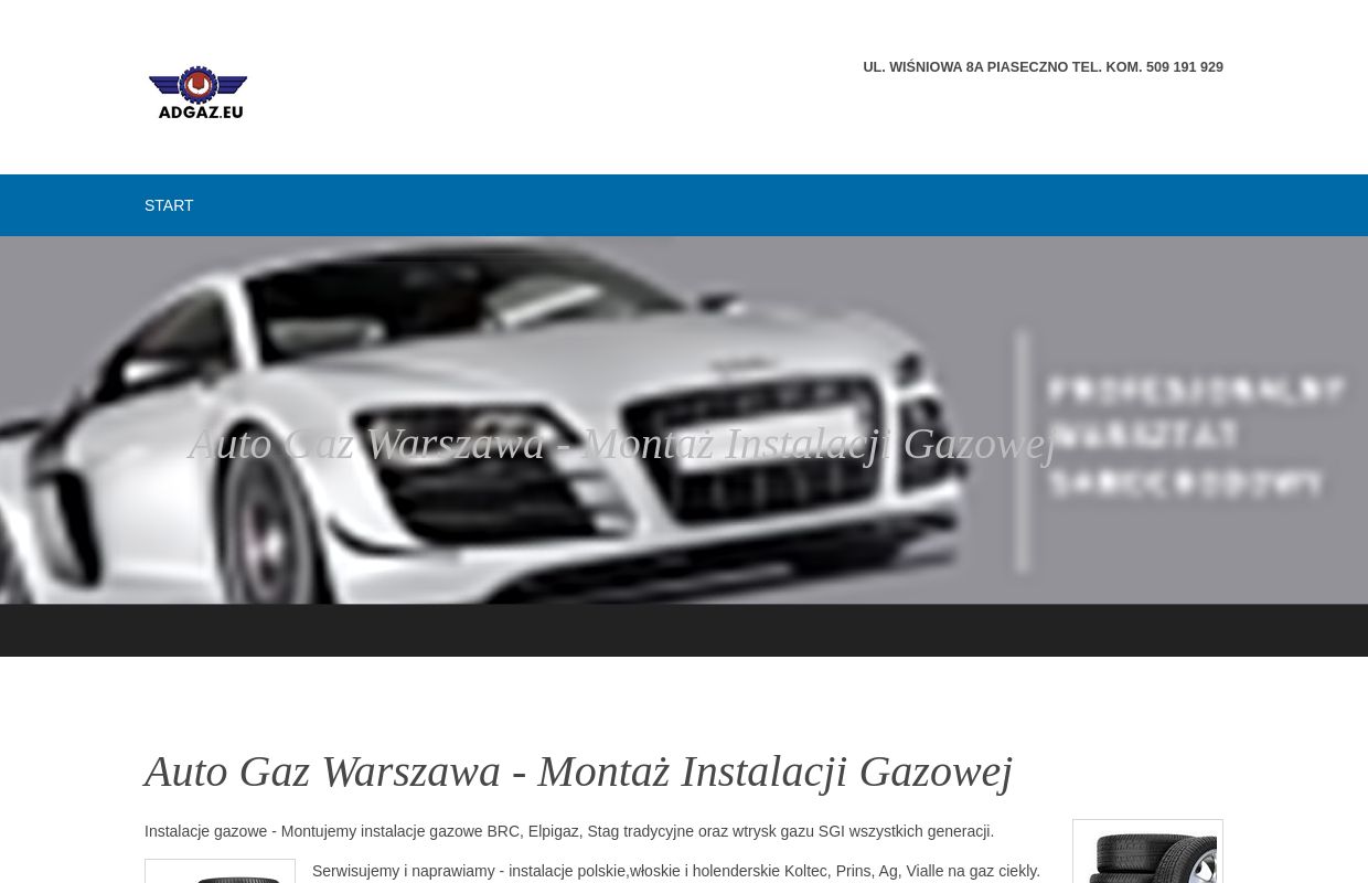 Auto Gaz Warszawa - Montaż instalacji gazowej oraz wtrysku benzyny