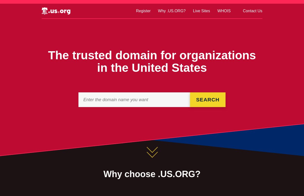 .US.ORG | The Open Domain for Purpose-Driven U.S. Organizations