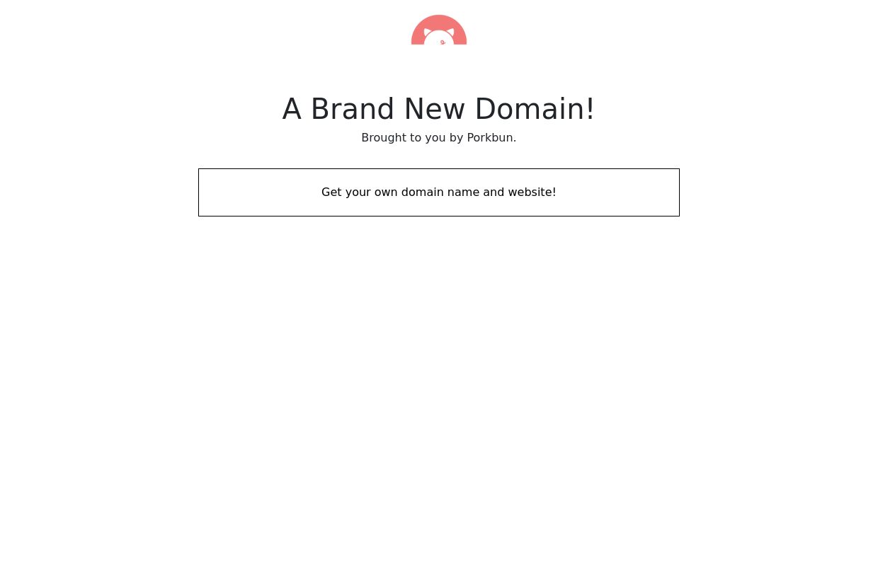 A Brand New Domain!