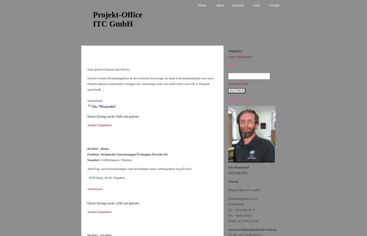 Projekt-Office <br>ITC GmbH