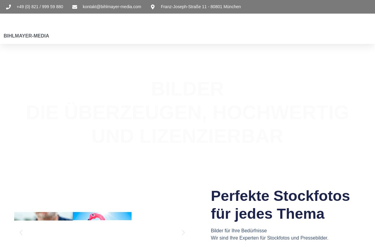 Bilder I Hochwertig und Lizenzierbar • Bihlmayer-MEDIA
