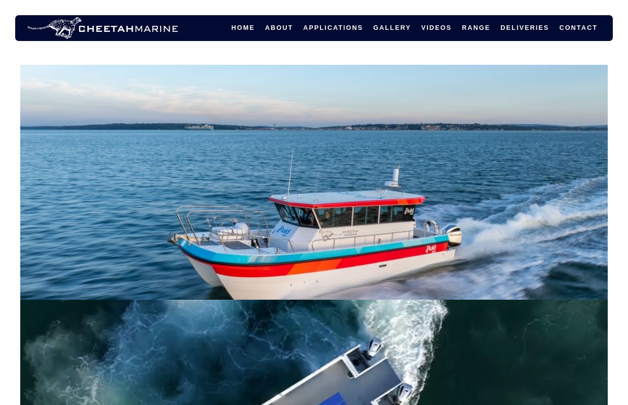 Power Catamarans. Leading Design and Construction | Cheetah Marine LLP