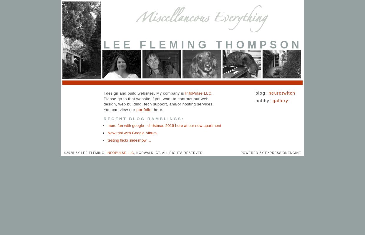 lee fleming thompson: miscellaneous everything