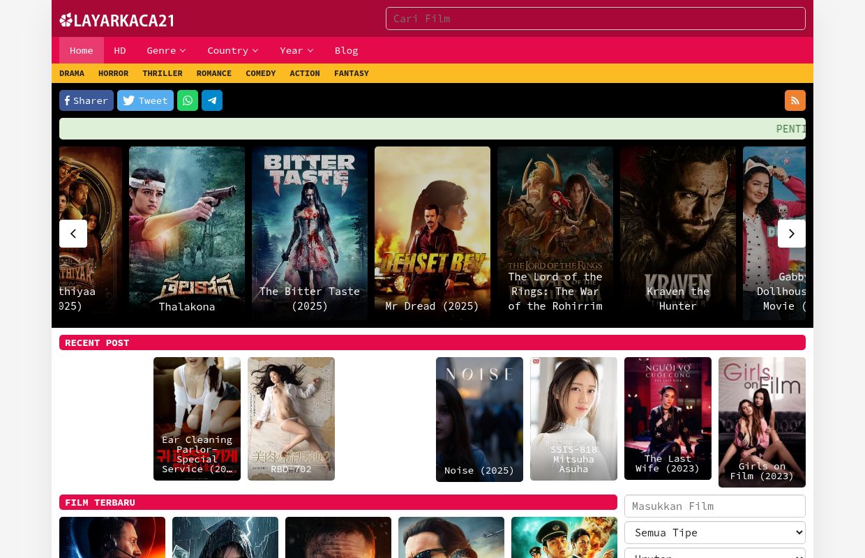 LK21 - Layarkaca21 - Rebahin INDOXXI: Situs Nonton Film Online Terlengkap Subtitle Indonesia Gratis