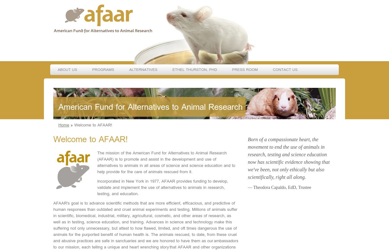 Welcome to AFAAR! | Pages