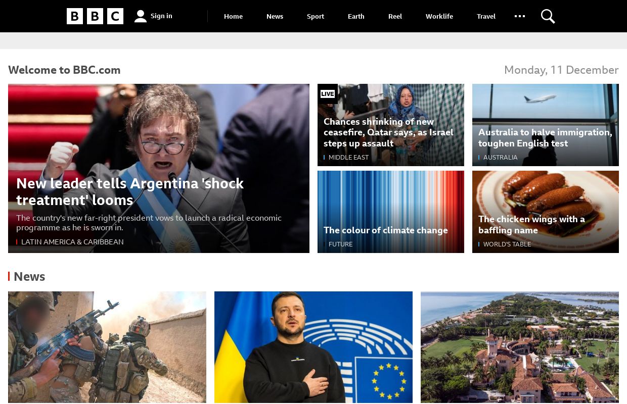 BBC - Homepage