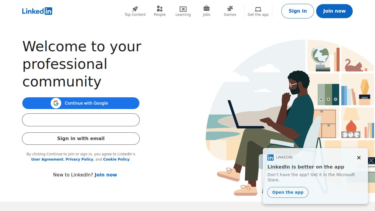 LinkedIn: Log In or Sign Up