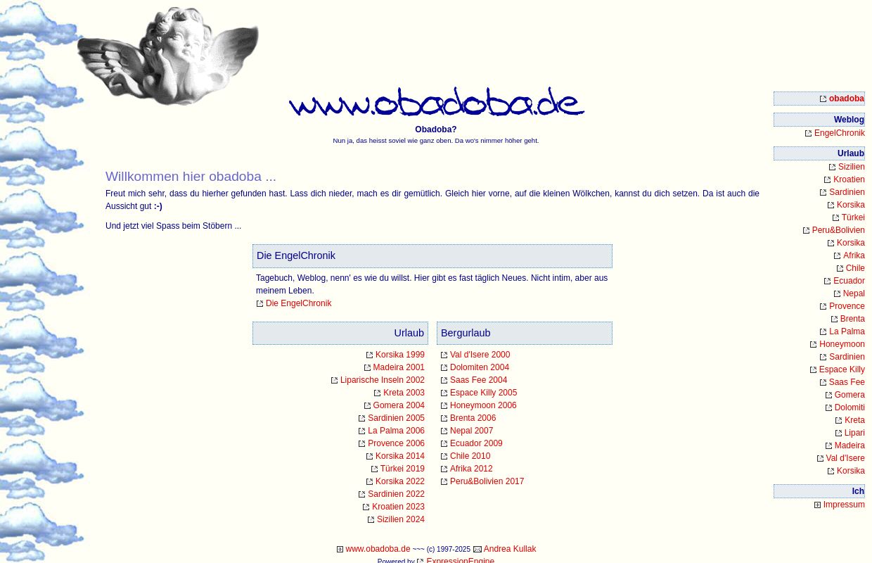 Obadoba??? Ganz oben :-)