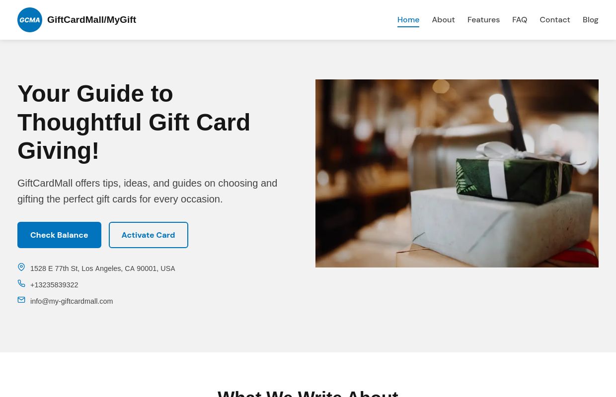 GiftCardMall/MyGift — Activate & Check Your Balance