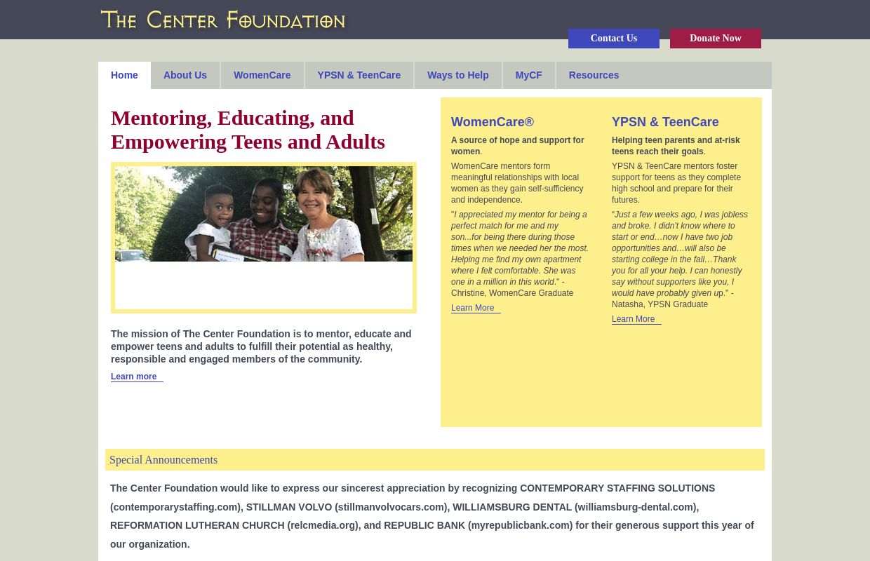 The Center Foundation