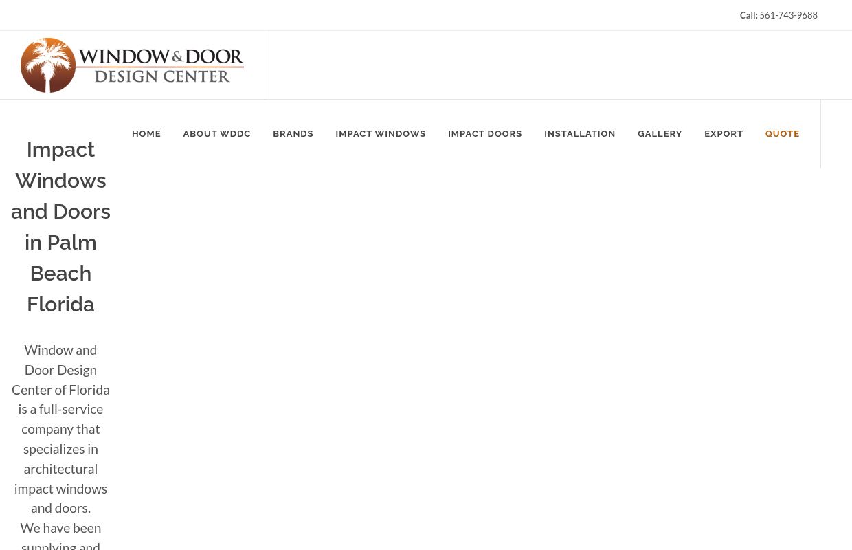 Window and Door Design Center of Palm Beach