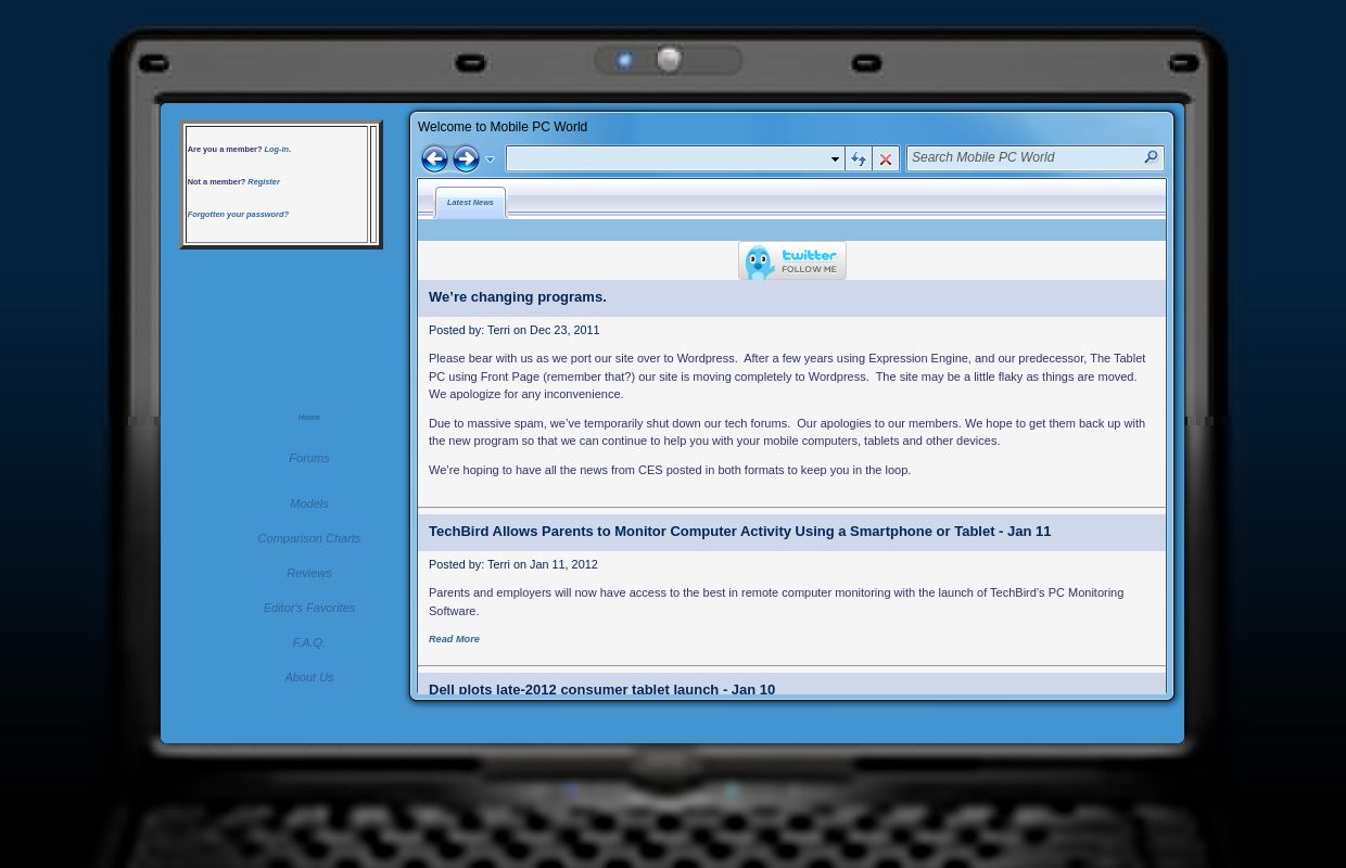 Mobile PC World - Your Source for Mobile PC Information