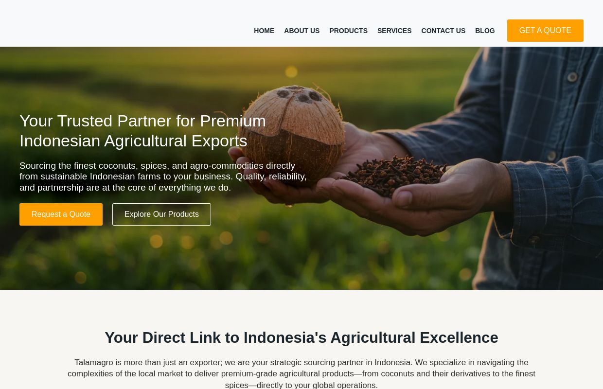 Premium Indonesian Spices & Coconut Product Exporter