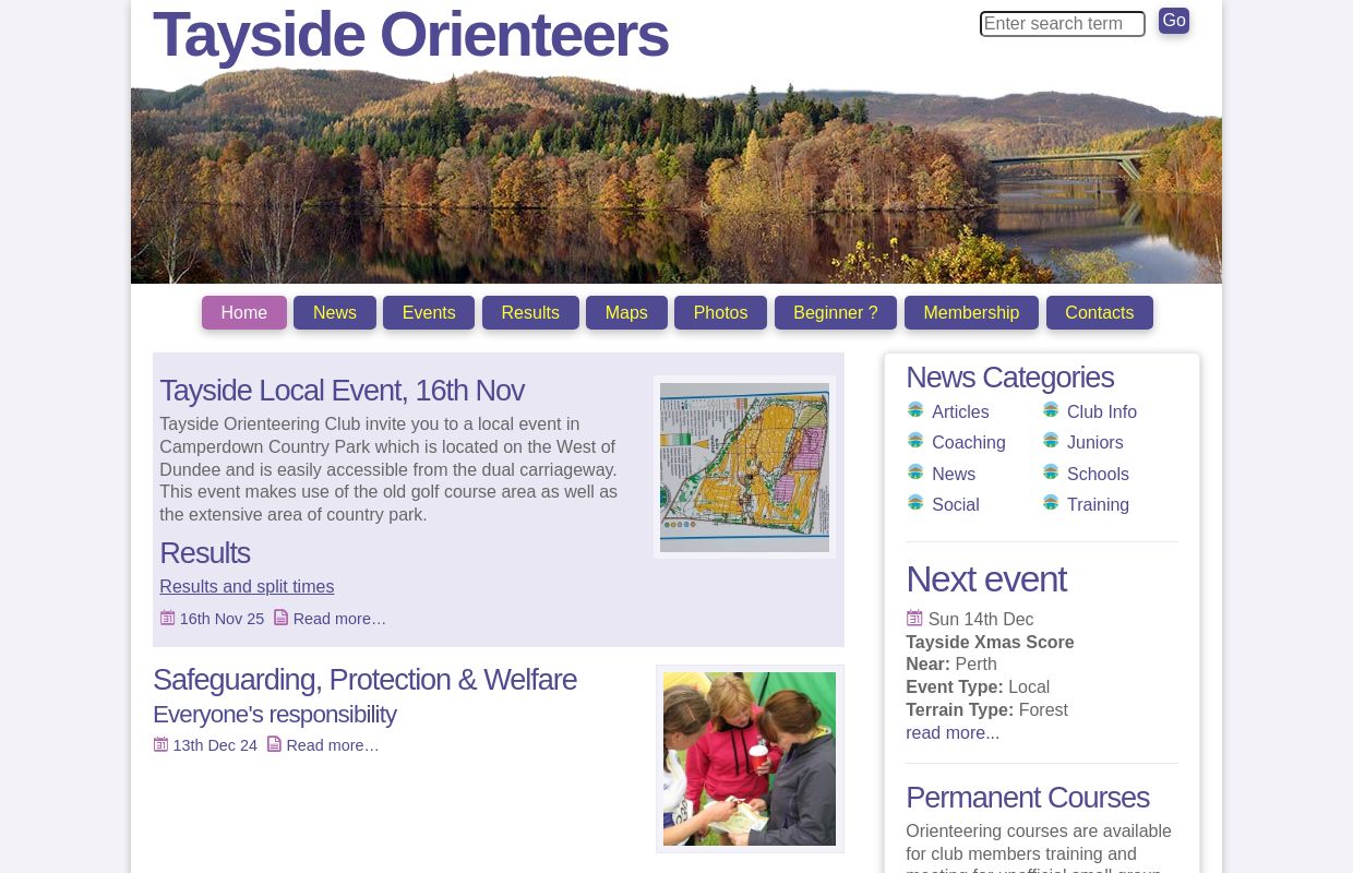 Tayside Orienteers