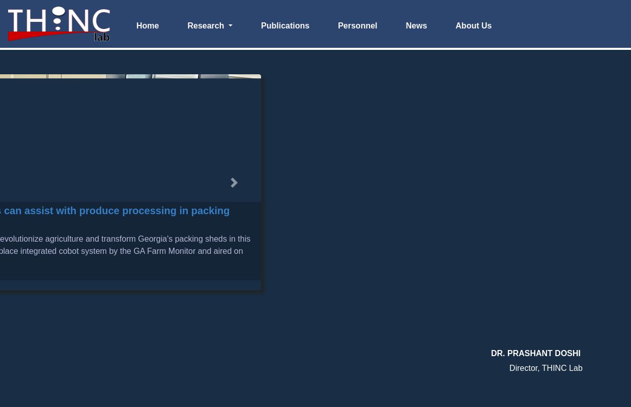 THINC Lab @ UGA - AI & Robotics | THINC Lab