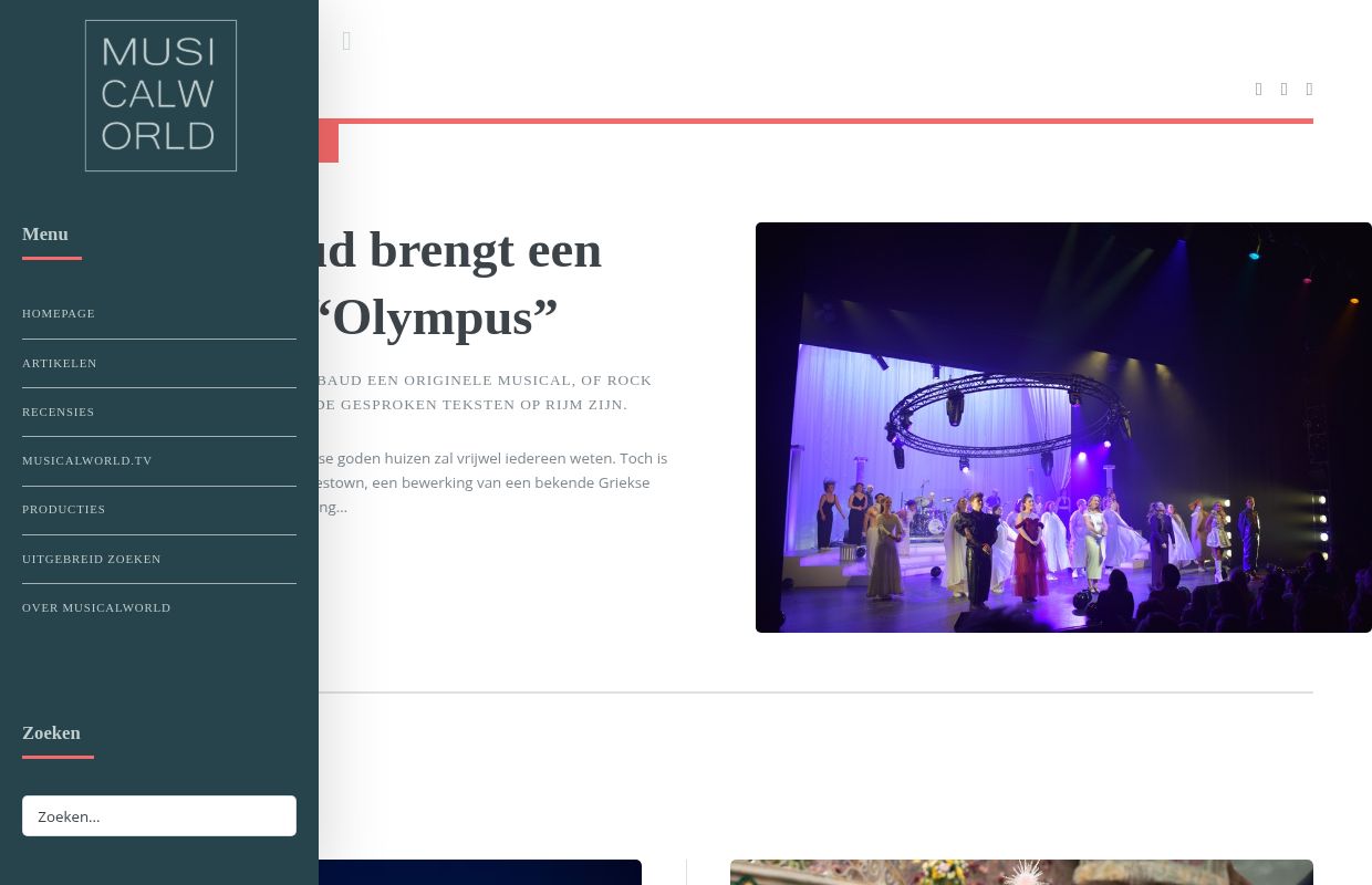 Musicalworld  :: Musicals & Theater :: Very current indeed