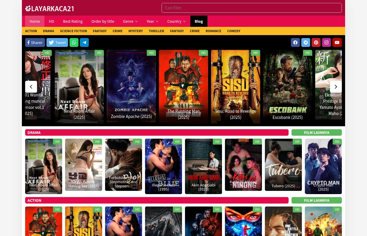 LK21 (Layarkaca21) - Nonton Film Sub Indo LK21, Rebahin & CGVINDO Gratis