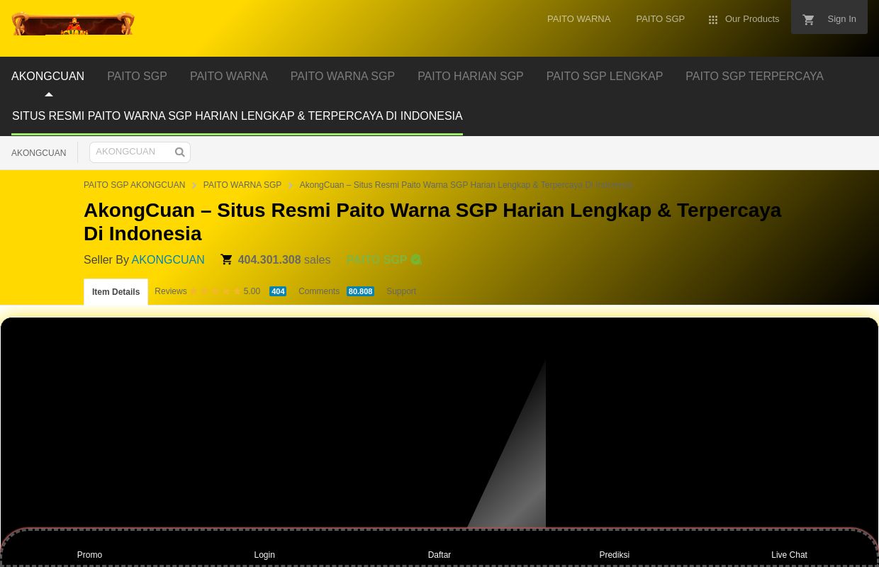 AkongCuan – Situs Resmi Paito Warna SGP Harian Lengkap & Terpercaya Di Indonesia