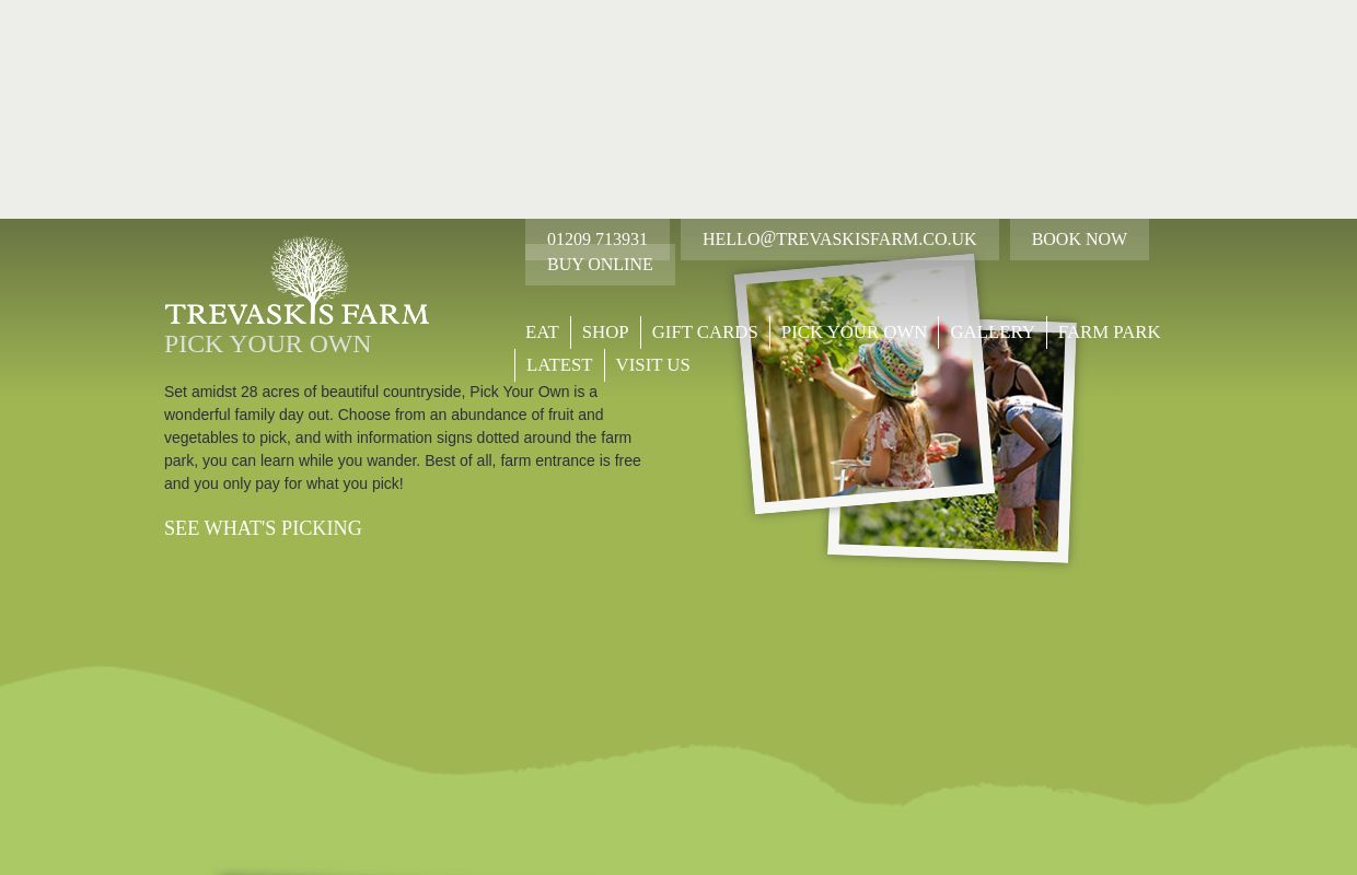 Welcome to our website! | Trevaskis Farm