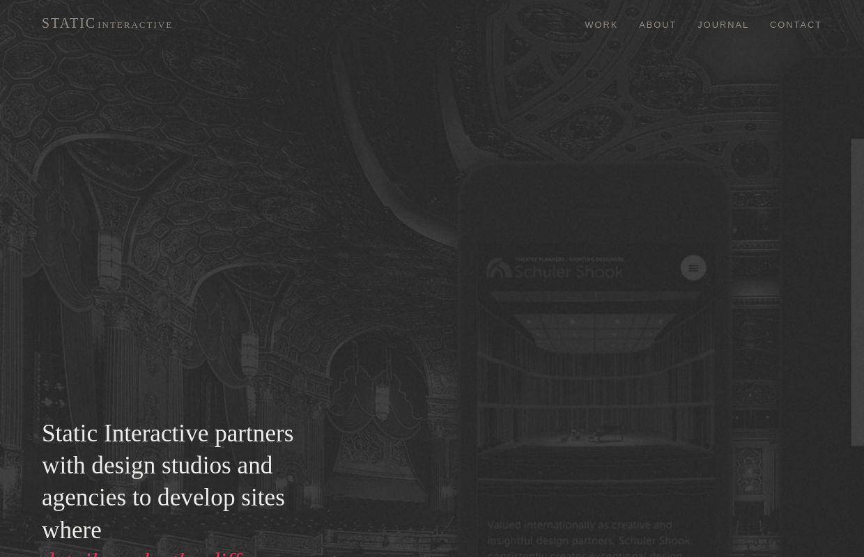 Static Interactive | Chicago Web Development
