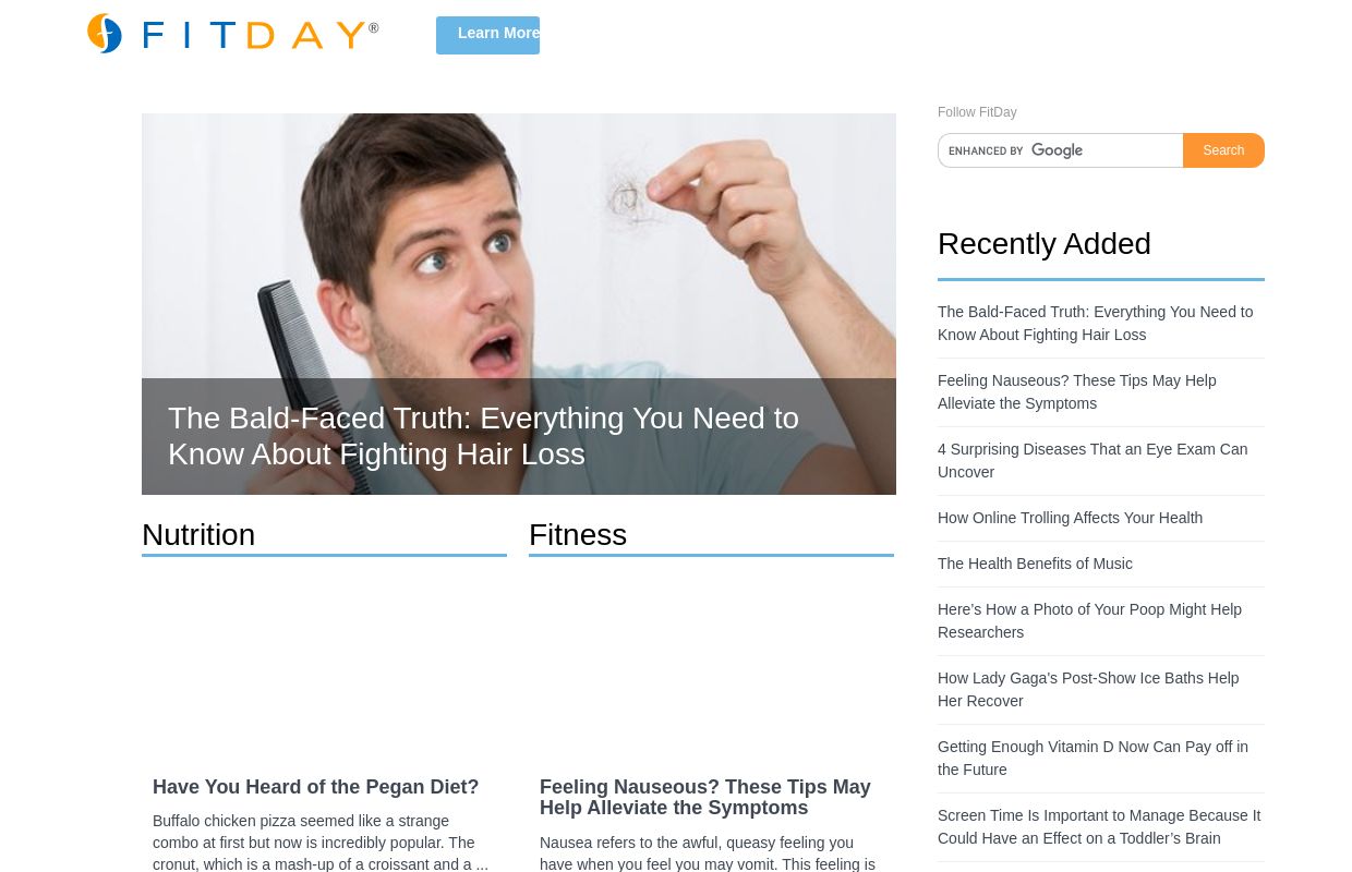 FitDay: Free Diet & Weight Loss Journal