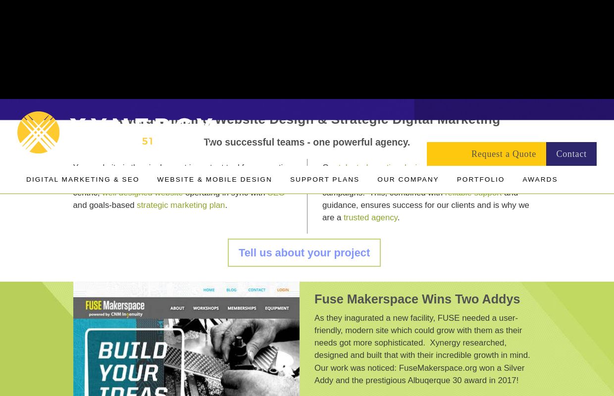 Web Design, Marketing Strategy and SEO Agency | Albuquerque & Santa Fe, New Mexico